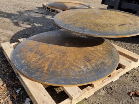 25mm Thick Steel Plate, Dish Pressed