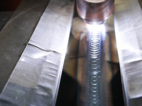 Cone weld seams polished and ground to meet dairy or pharmaceutical grade